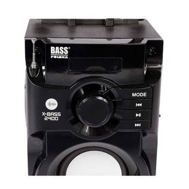 Портативна Bluetooth-колонка з радіо та пультом дистанційного керування Bass Polska 5944