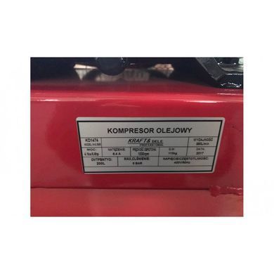Масляный компрессор 200L 3 Поршень KD1474 Сепаратор