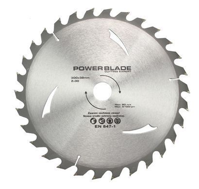 Пиляльний диск POWERBLADE 300 мм*32*30T Mar-Pol M09070