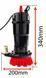 Насос для брудно-чистої дощової води RED TECHNIC RTPDW0072