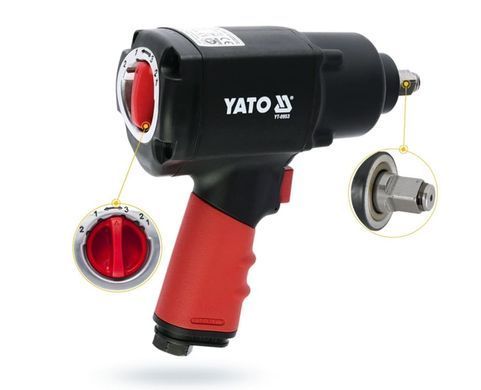Пневматический гайковерт 1356 Нм YATO YT-0953