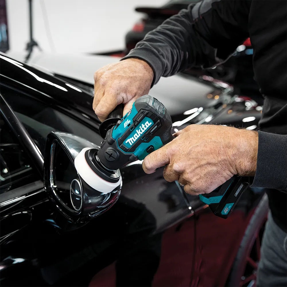 Полировальная машина MAKITA 12V 75 мм PV301DZ, 2 режима скорости