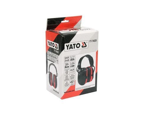 Электронные наушники Yato с Bluetooth