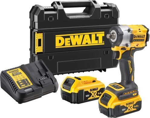 DEWALT КЛЮЧ УДАРНИЙ 1/2" 18V DCF921E2T 406Nm 2x1,7Ah POWERSTACK TSTAK