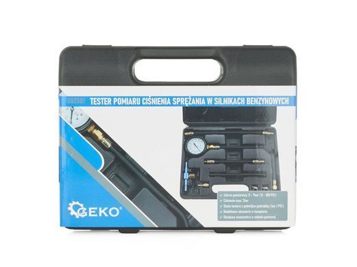 Тестер давления топливных форсунок 10 предметов Geko G02501