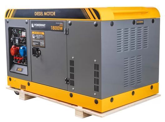 Генератор дизельний Powermat PM-AGR-18000MD 16 кВт