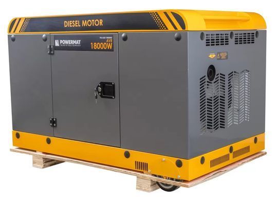 Генератор дизельний Powermat PM-AGR-18000MD 16 кВт