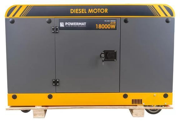 Генератор дизельний Powermat PM-AGR-18000MD 16 кВт