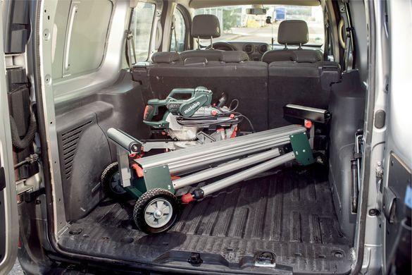 База для торцювальних пилок з функцією візка METABO 251, 127 cm - 250 cm