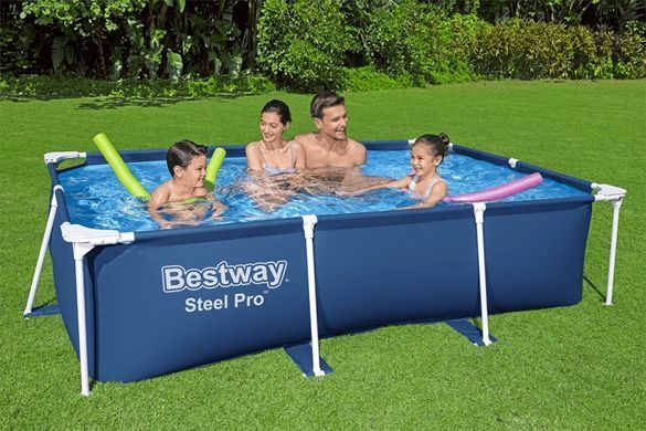 Прямокутний басейн із каркасом Steel Pro Bestway 56403