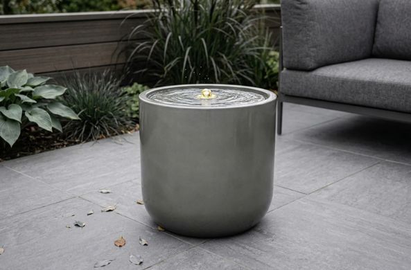 Садовий фонтан декоративний AQUALIGHT LED 36х35 см з підсвіткою&nbsp;MoodMe