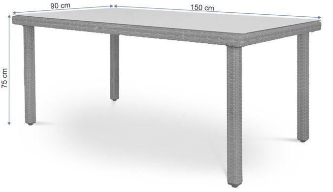 Столик із ротанга Focus Garden Venecja