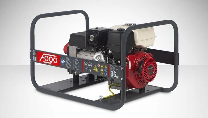 Генератор бензиновий 5,5 кВт Fogo FH6000R 5,3 л трифазний AVR