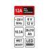 STHOR выпрямитель 6/12V 12A 210AH LED