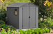 Садовый домик пластиковый DARWIN 6x8 Graphite - KETER