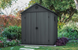 Садовый домик пластиковый DARWIN 6x8 Graphite - KETER