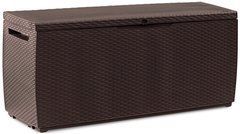 Коричневый балконный ящик Keter Capri Rattan Box 305 л