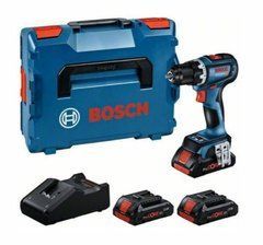 BOSCH ШУРУПОВЕРТ 18V GSR 18V-90 C 3xPC4,0Ah 64/36Nm LB
