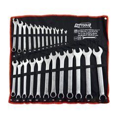 AWTOOLS КЛЮЧ РІЖКОВО-НАКИДНИЙ НАБІР 25шт. /6mm-32mm/ BLACK LINE
