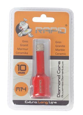 Алмазное сверло fi10 M14 RAPID Mar-Pol M22752