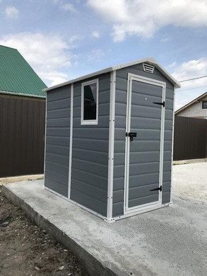 Садовий будиночок пластиковий MANOR 4x6s grey/white - KETER