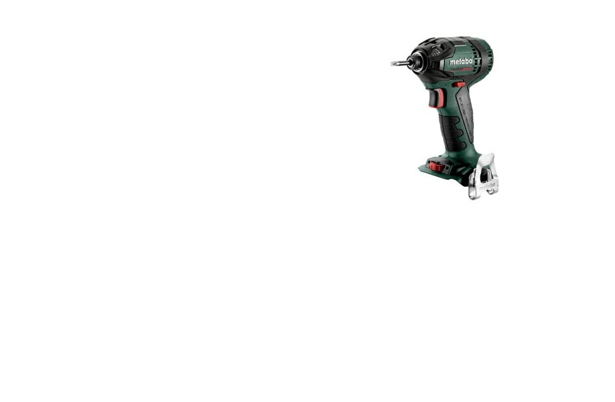 Шуруповерт ударний Metabo SSD 18 LTX 200 BL, 200 Нм, 18 В, без акумулятора і зарядного