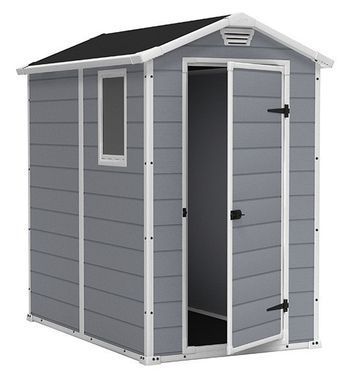 Садовий будиночок пластиковий MANOR 4x6s grey/white - KETER