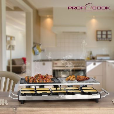 Електричний гриль-раклет 2 в 1 ProfiCook PC-RG 1144