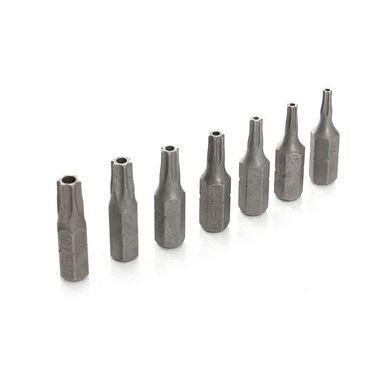 Набір біт та головок у кейсі Torx 30шт. Kraft&Dele KD10242