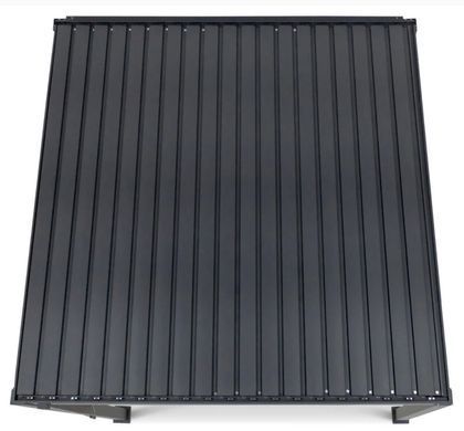 Садовая пристенная пергола 3x4 м Premium Wall антрацит Gutroof