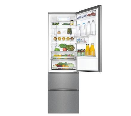 Холодильник Haier 3-дверный A3FE837CMJ Full No Frost - 200,5 см - выдвижной ящик с контролем влажности