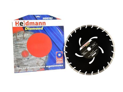 Круг алмазный шлифовальный 350х25,4х10 мм Heidmann H00103