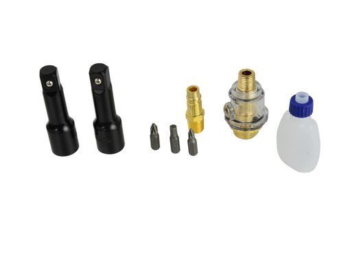 Пневматична тріскачка 1/2" з набором головок 16 шт Geko G00581