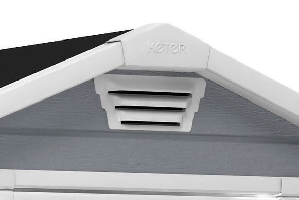 Садовий будиночок пластиковий MANOR 4x6s grey/white - KETER