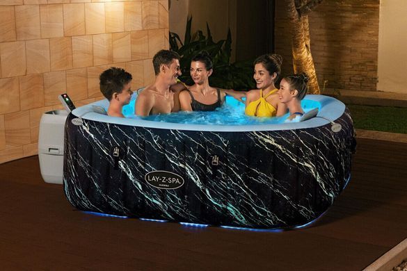 Надувной бассейн джакузи для дачи Bestway Hawaii Smart Luxe 60261