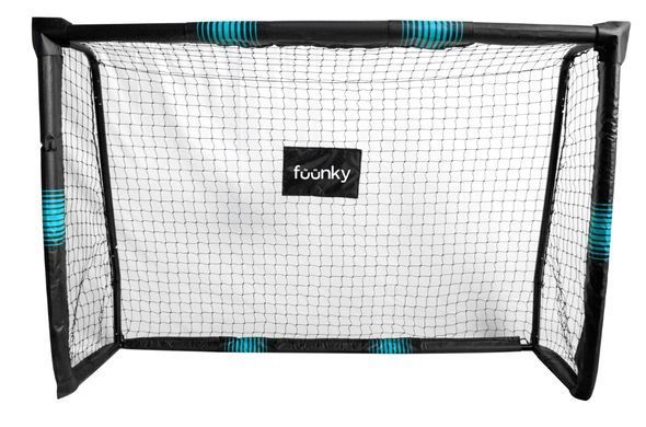 Футбольні ворота садові 300&times;200&times;120 см сталеві з сіткою Fuunky