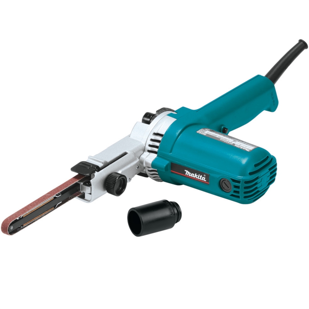 Ленточная шлифмашина Makita 9032, 500 Вт, лента 9 мм, 300–1700 м/мин