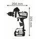 Ударний дриль-шуруповерт Bosch Professional GSB 18 V-110 C