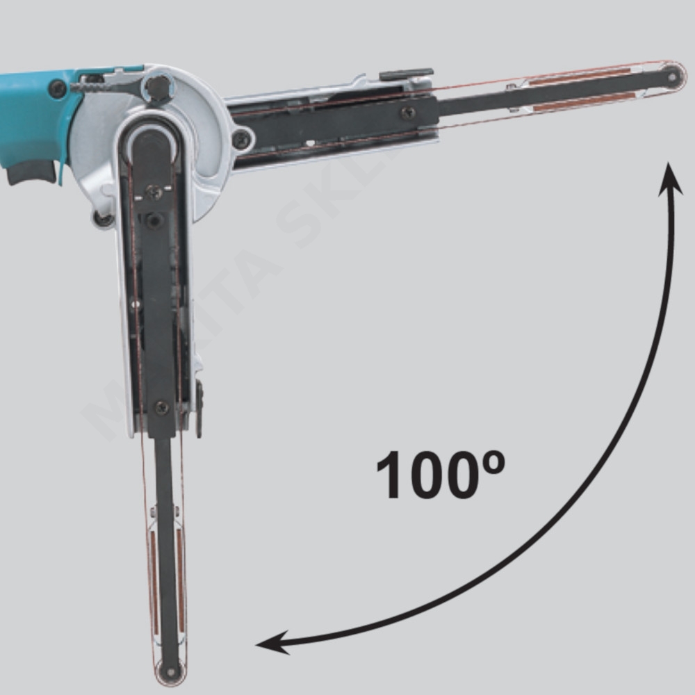 Ленточная шлифмашина Makita 9032, 500 Вт, лента 9 мм, 300–1700 м/мин
