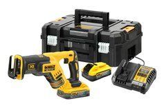 DEWALT ПИЛКА ШАБЕЛЬНА 18V DCS367H2T 2x5,0Ah POWERSTACK TSTAK