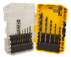 Сверло по металлу Dewalt Hss-G нд.14шт. Черный и золото