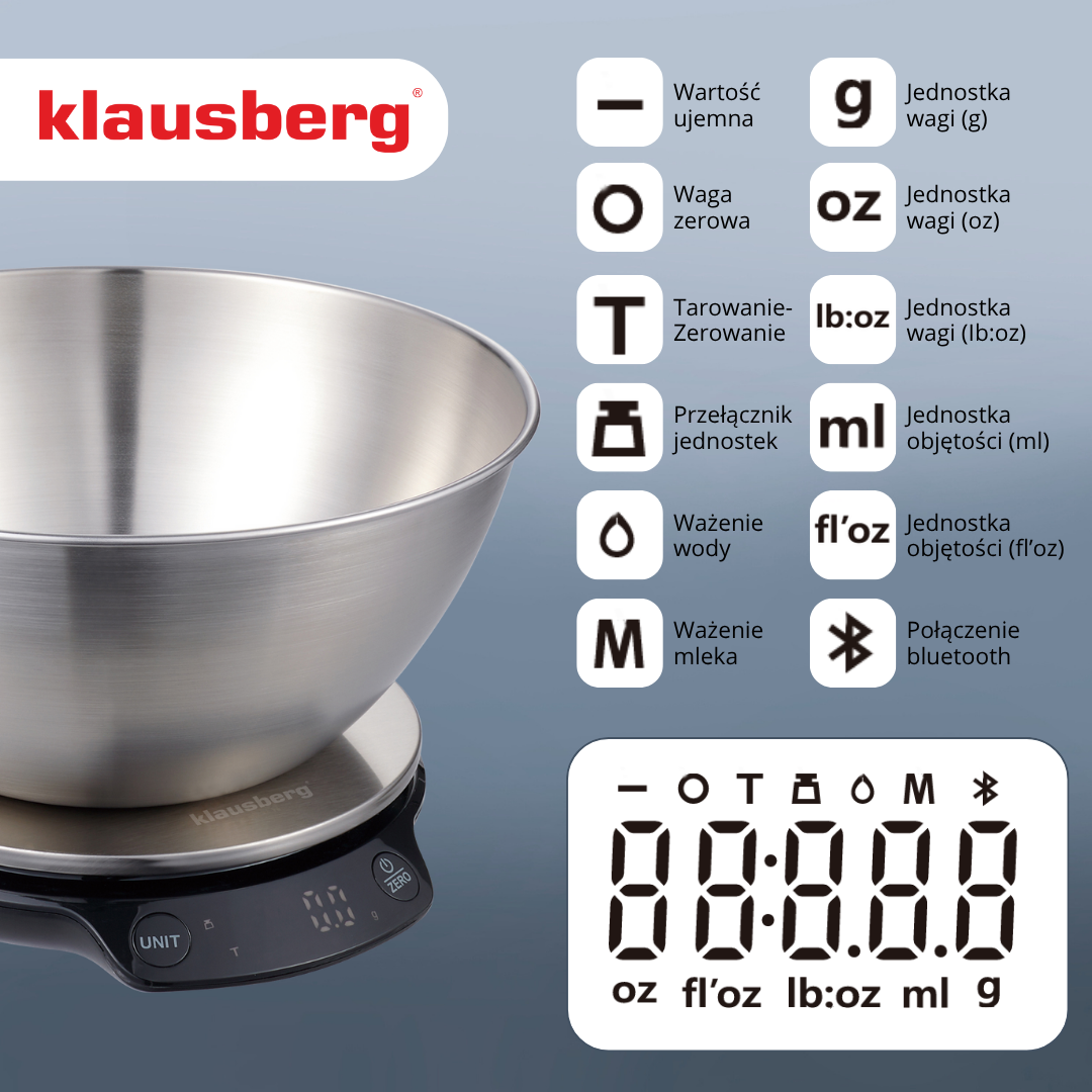 Весы кухонные Klausberg KB-7939, вид 2