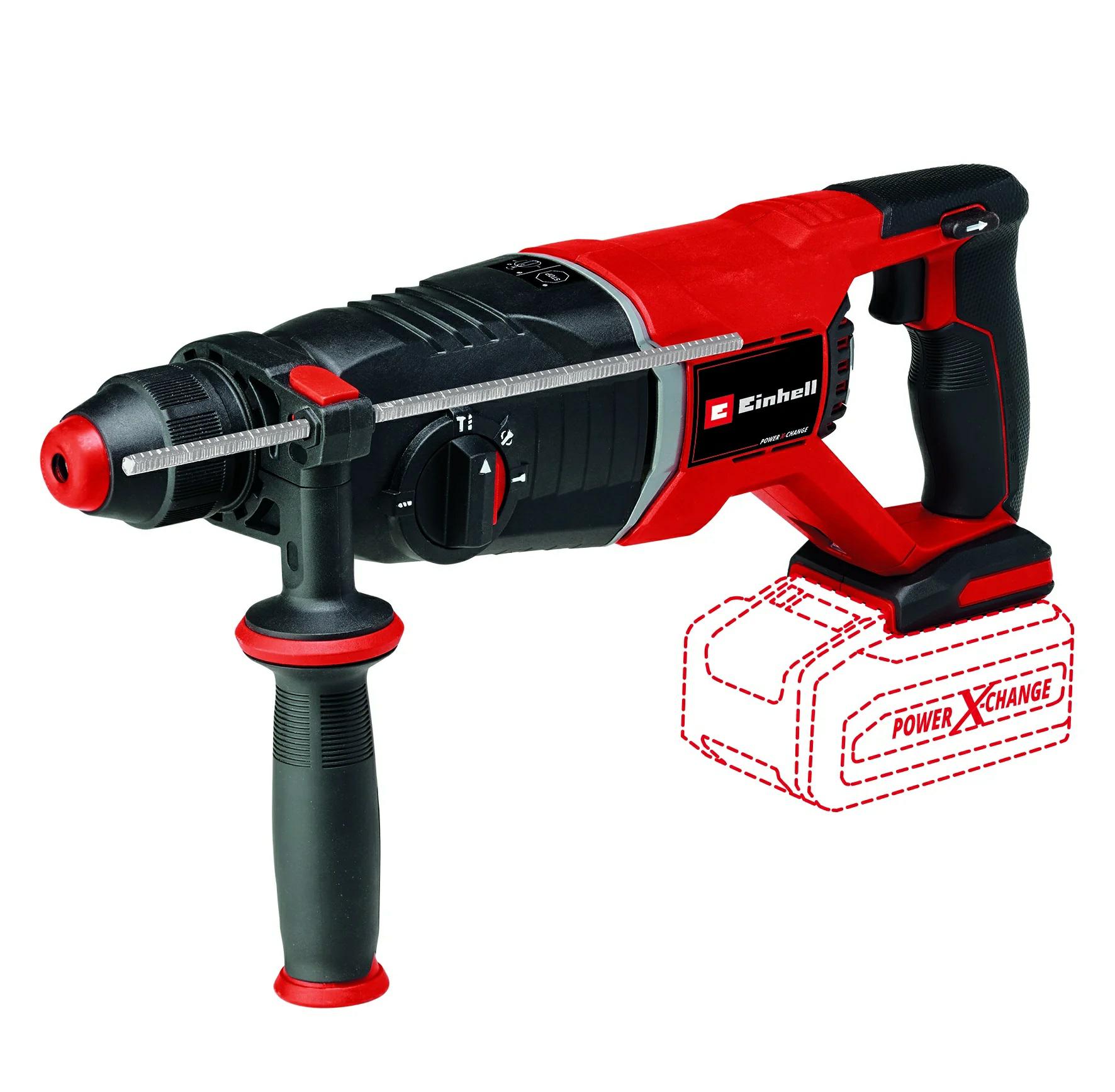Перфоратор Einhell TP-HD 18/26 D Li BL Solo, 18 В, бесщеточный, SDS-plus