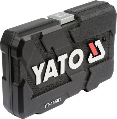 Набор инструментов для автомобиля с насадками Yato YT-14501