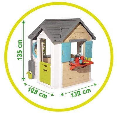 Детский домик садовода 128,5x132x135 см Smoby