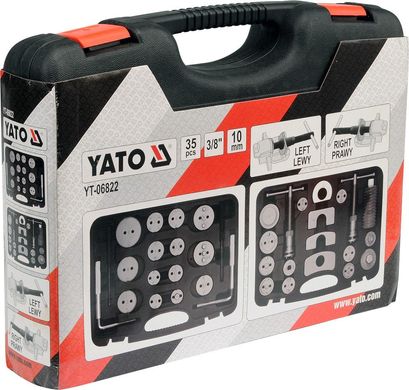 Набір для обслуговування гальмівних поршнів Yato YT-06822