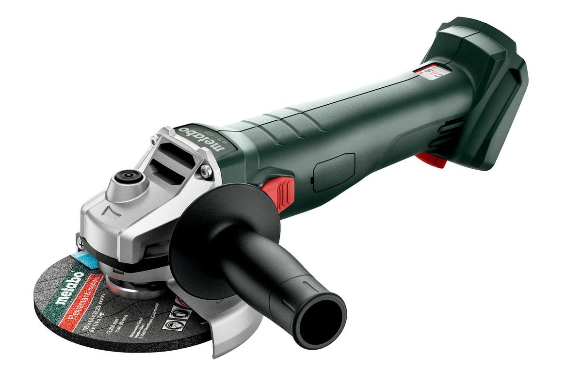 Болгарка аккумуляторная Metabo W 18 7-125 18 В, диск 125 мм, без аккумулятора