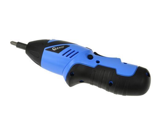 Аккумуляторная отвертка 3,6 В + аксессуары Geko G80280