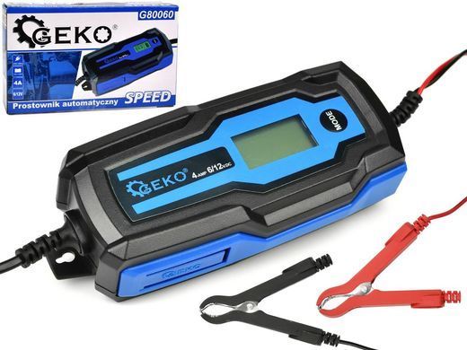 Автоматичний випрямляч 6/12 В 4 А Geko G80060