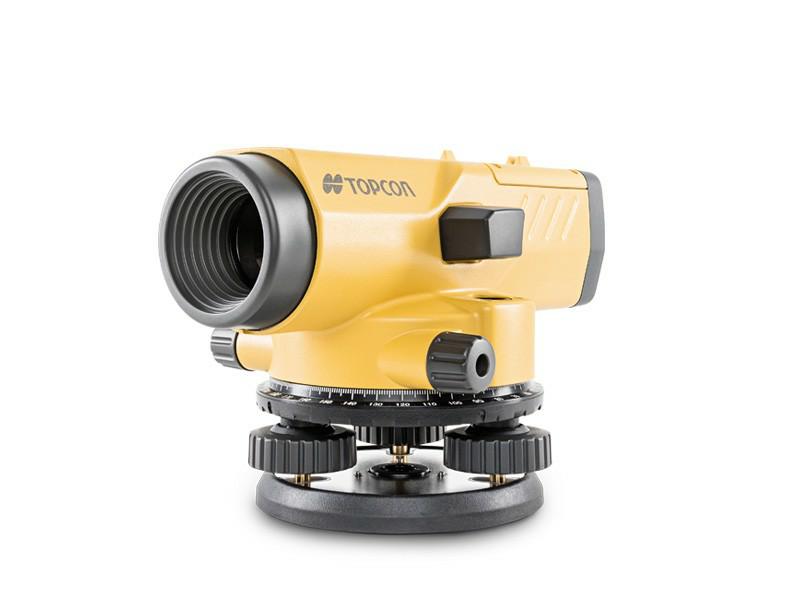 Оптический нивелир TOPCON AT-B4A, увеличение 24x, компенсатор, точность 2 мм/км